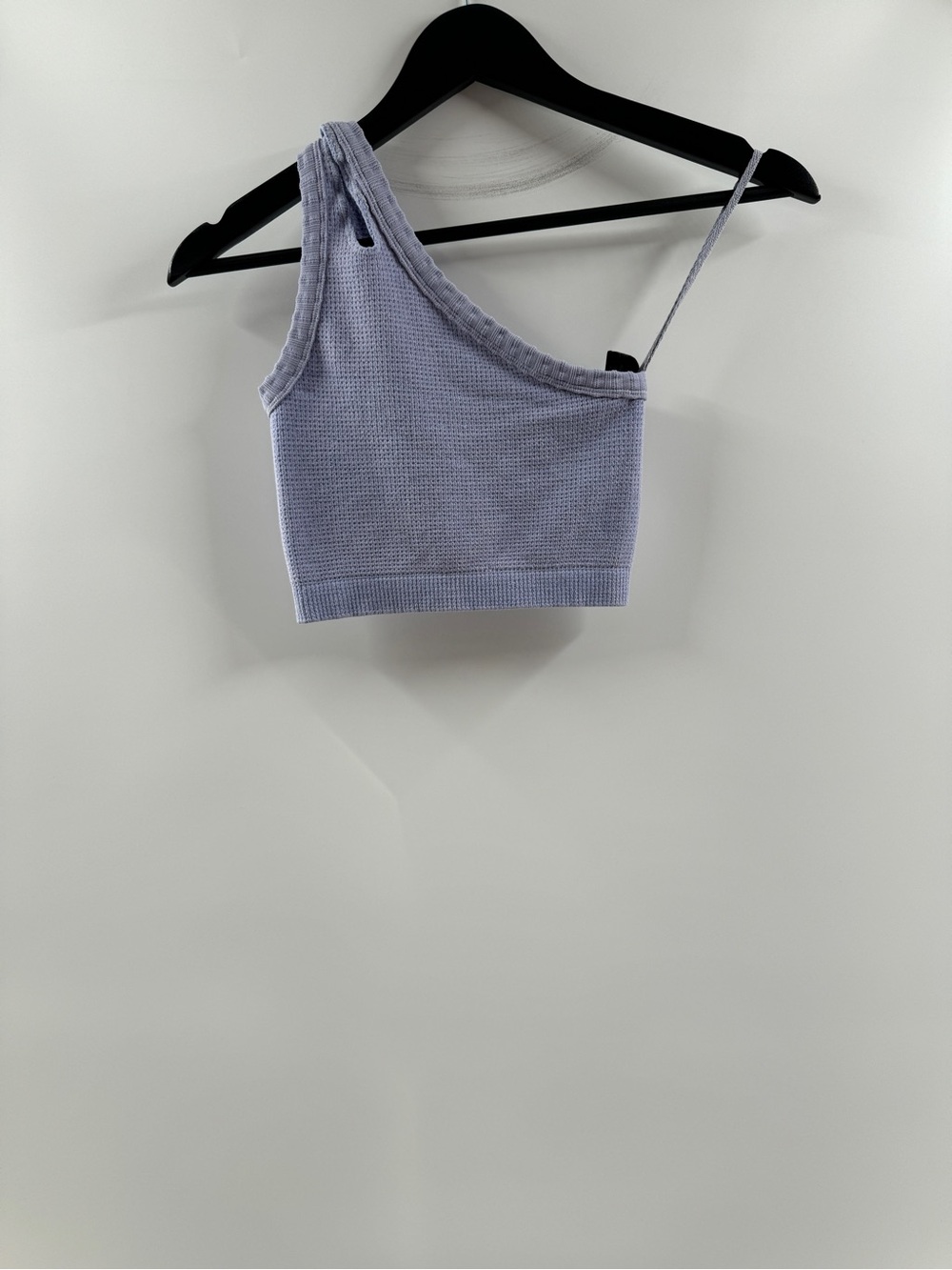 Out From Under Liv One Shoulder Seamless Crop Top Women's XS/S Lavender Purple